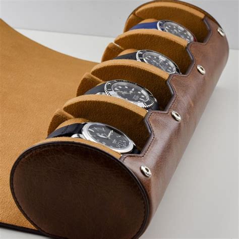 everest watch roll|everest leather watch roll.